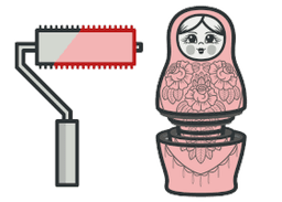 Lets you attach new behaviors to objects by placing these objects inside special wrapper objects that contain the behaviors.